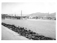 San Francisco, Golden Gate Bridge, vom Hafen - 083