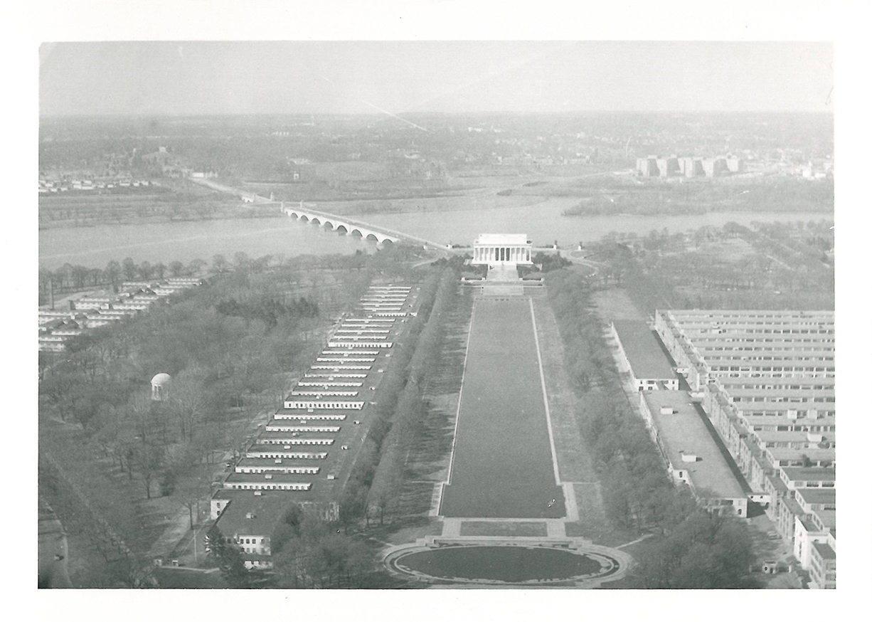 Washington, Lincoln Memorial vom Monument - 193