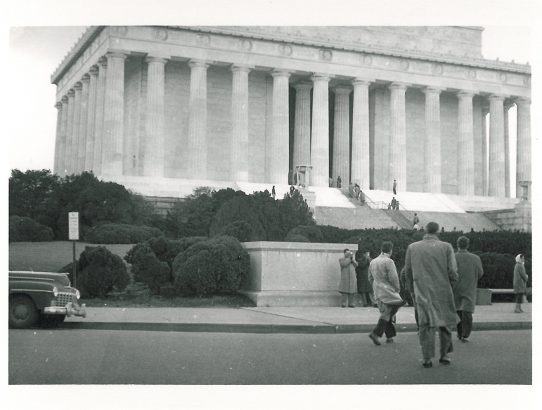 Rückklick V - Lincoln Memorial in Washington, D.C.